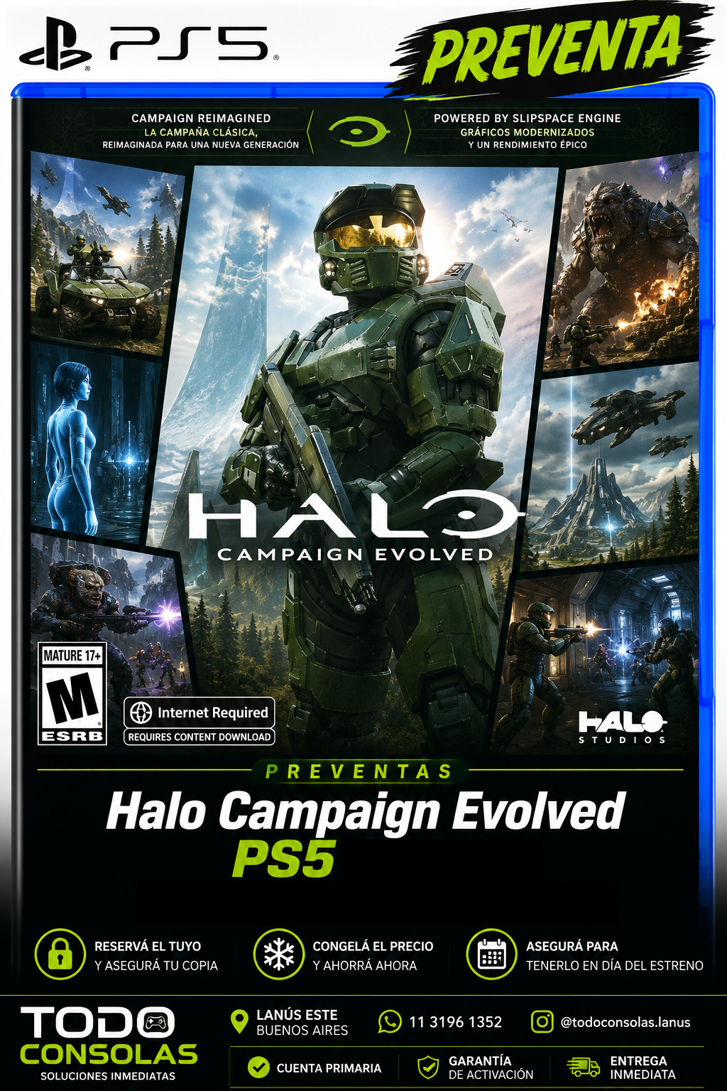 PREVENTA Halo Campaign Evolved PS5