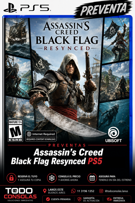 PREVENTA Assassin's Creed IV: Black Flag PS5