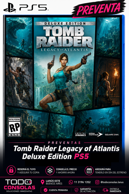 PREVENTA Deep Silver Tomb Raider Legacy Of Atlantis PS5