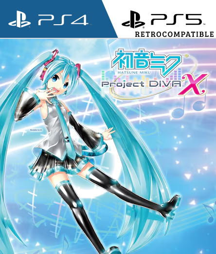 Hatsune Miku Project DIVA X   PS4 - PS5 RETRO